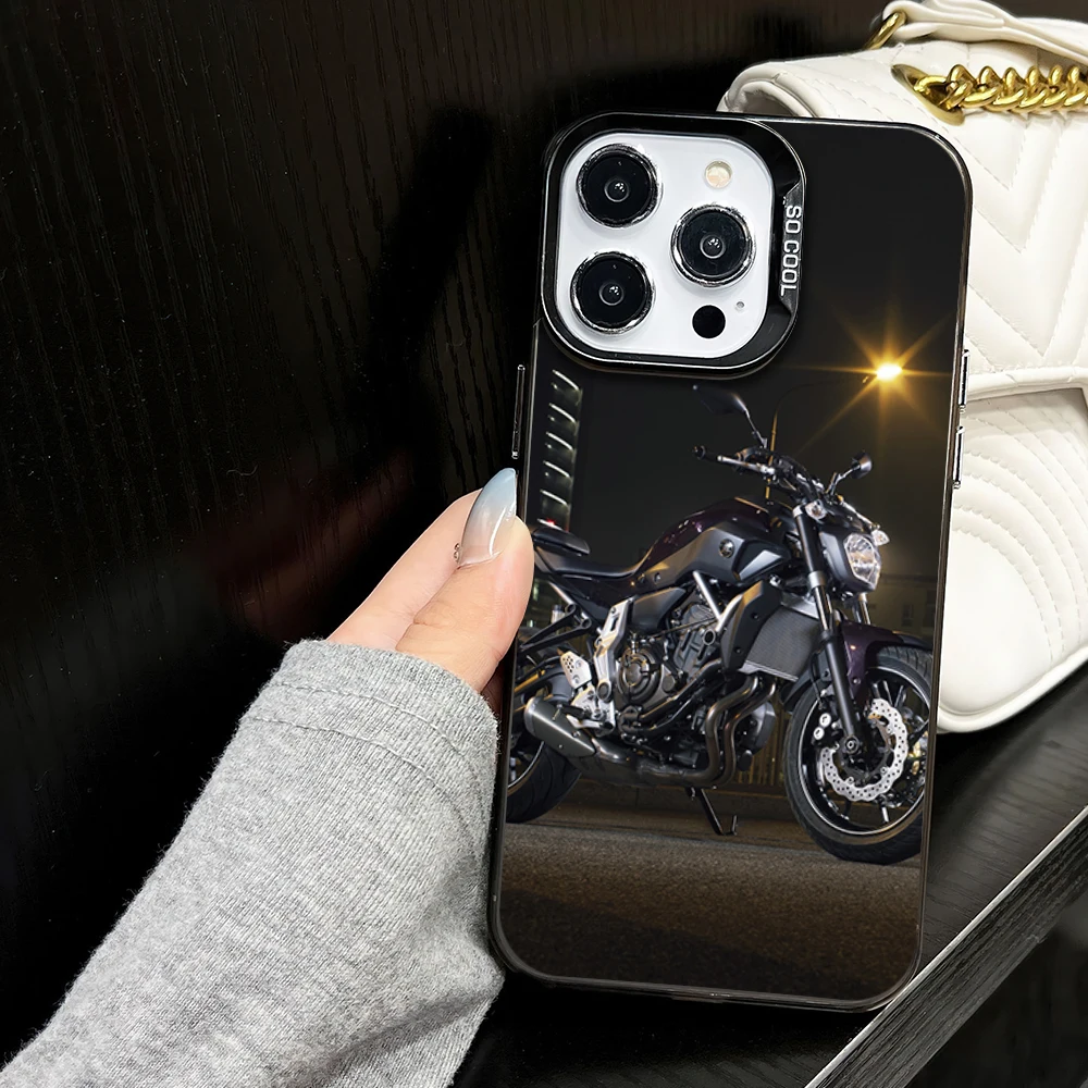 Fahion Racing-Y-YAMAHA-s Cool Phone Case for iPhone 16 12 13 14 15 11 Max Pro Plus Laser IMD Color Shell