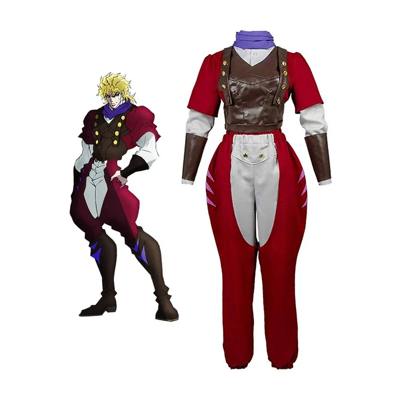 JOJO Dio Brando Cosplay JoJo's Bizarre Adventure Phantom Blood Dio Brando Cosplay Costume Custom Made Any Size