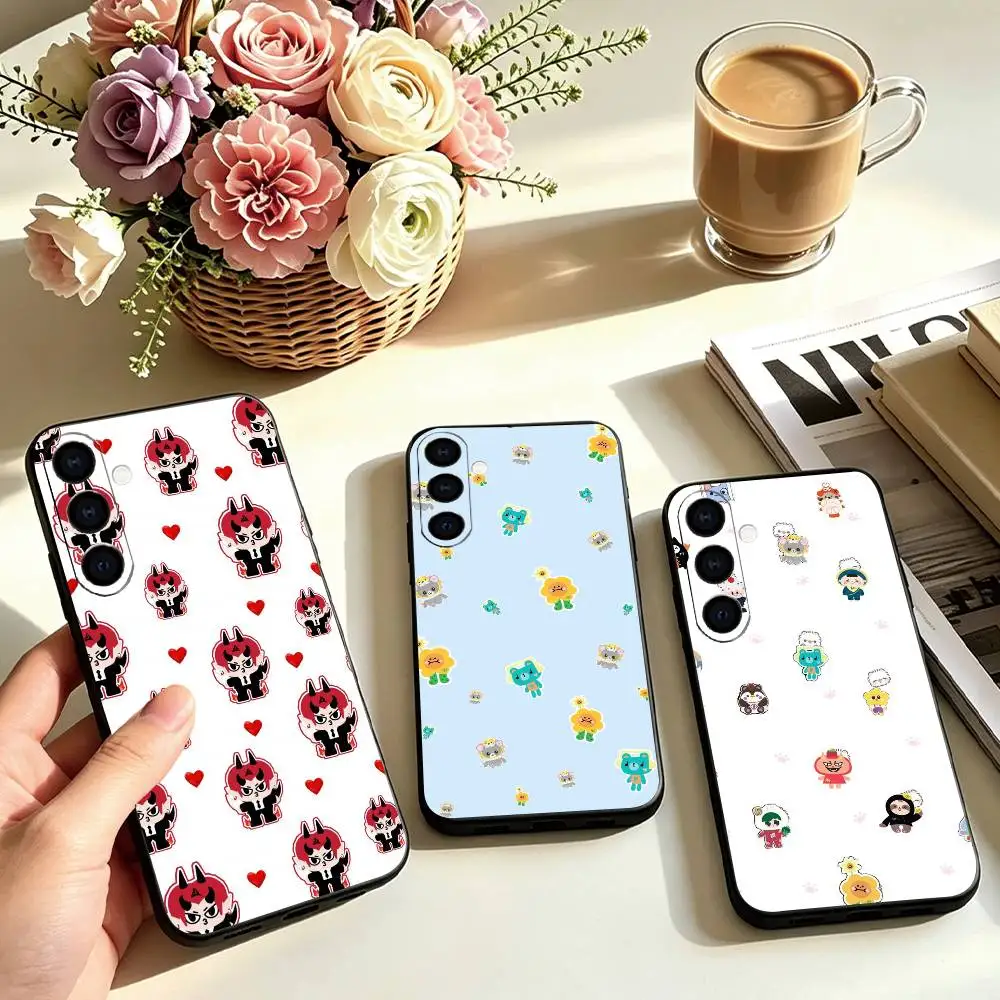 G-GMMTV mascot GMMTV Phone Case For Samsung Galaxy A73,A72,A71,A70,A53,A52,A51,Others Soft Black Cover Gift