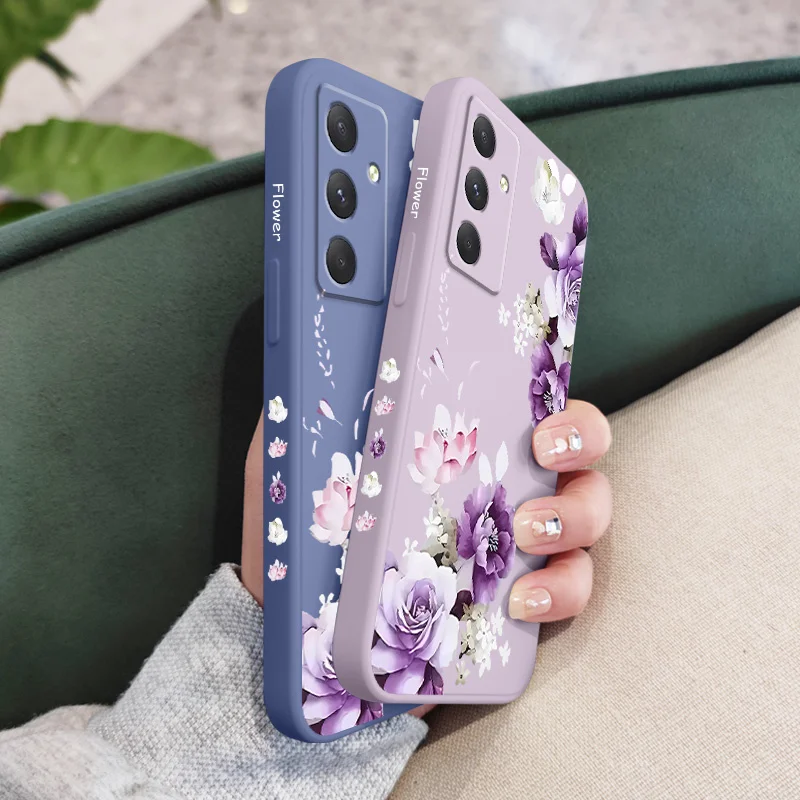 Beautiful Peony Phone Case For Samsung Galaxy A17 A55 A35 A25 A15 A16 A06 A05 A05S A54 A34 A24 A14 A04 A04S A04E 4G 5G Cover - náhled 6