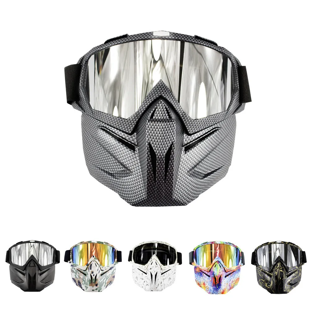 

Motorcycle Glasses Mask Riding Off-Road Sunglasses Moto Snowboard Mask Goggles Helmet Tactical Windproof Motocross Dirt Bike