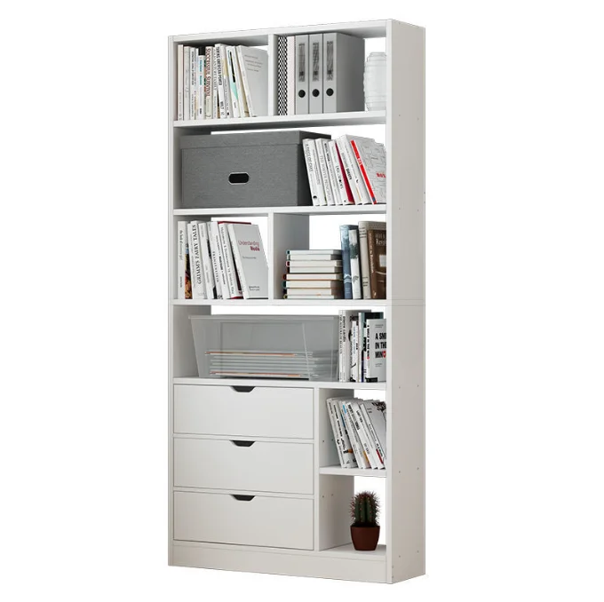 

Students Use Assembled Bookcase Bookshelf Creative Combination Cabinet