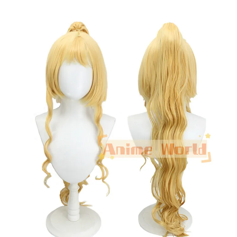 

Anime Kamikaze Kaitou Jeanne Maron Kusakabe Cosplay Wig Halloween Carnival Party Props Synthetic Hair + Wig Cap