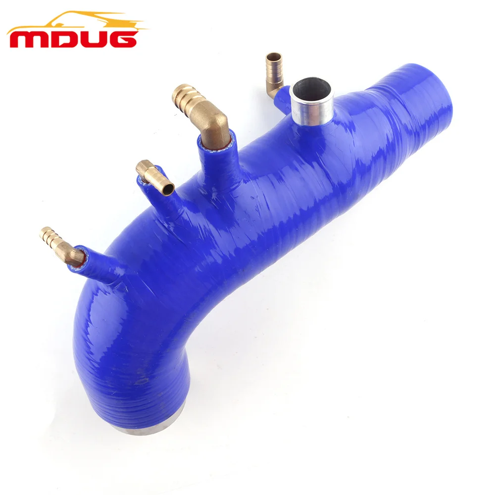 Per il 2008-2014 SUBARU WRX GE GH GR GV EJ25 /Forester XT /Legacy GT EJ25 Silicone Turbo Ingresso Tubo di Aspirazione Tubo
