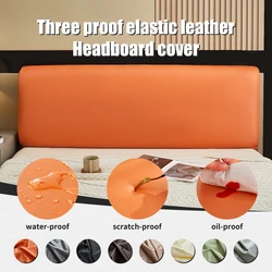 1 PC Leather Headboard Cover Triple Protection for Headboard water-proof scratch-resistant oil-proof Headboard Cover for Bedroom