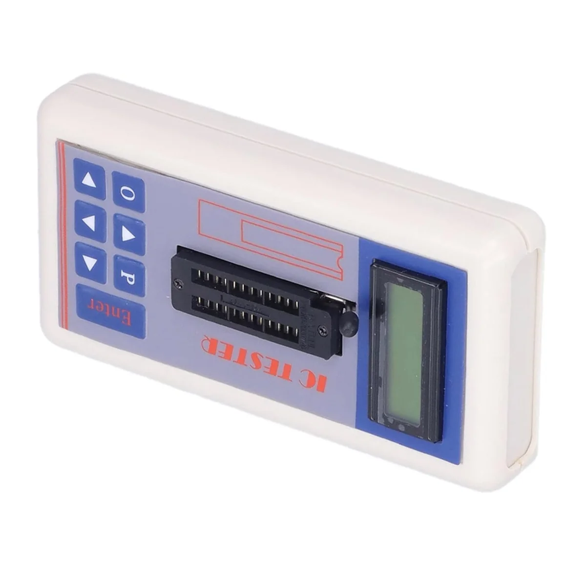 Super Deals Integrated Circuit Tester, IC Transistor Capacitor Tester, Diode Checker Detector, with 5V 3.3V AUTO Mode,B