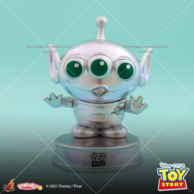 In Stock Original HT HotToys COSBABY(S) Mini Collectible Q Versio Toy Story Woody Alien 10-11cm Action Figure Dolls