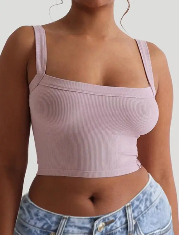 

Women's Off-Shoulder Yoga Sports Vest T-Shirt Active Wear Autumn Winter Fashion with Suspender Design