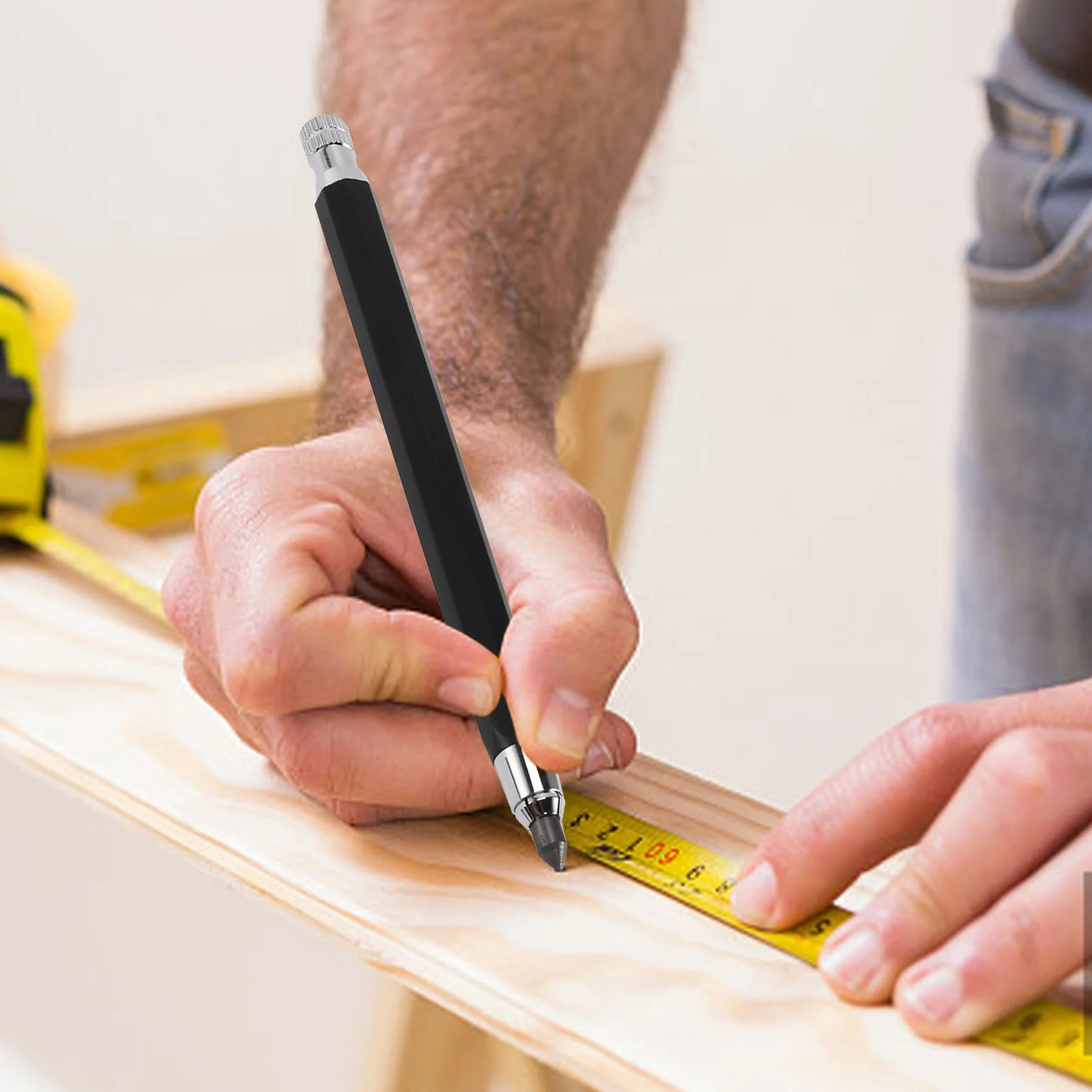 1 Set 5.6Mm Metal Lead Holder Automatic Mechanical  Pencil For Drawing Shading Crafting Art Sketching