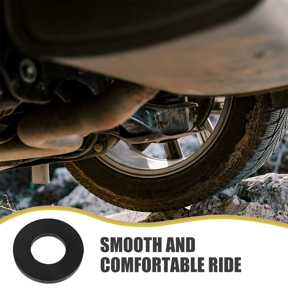 

2pcs Shock Tower Pad Car Supplies Automotive Damping Buffer Washer Ring Vehicle Absorbers Sturdy Rubber Material
