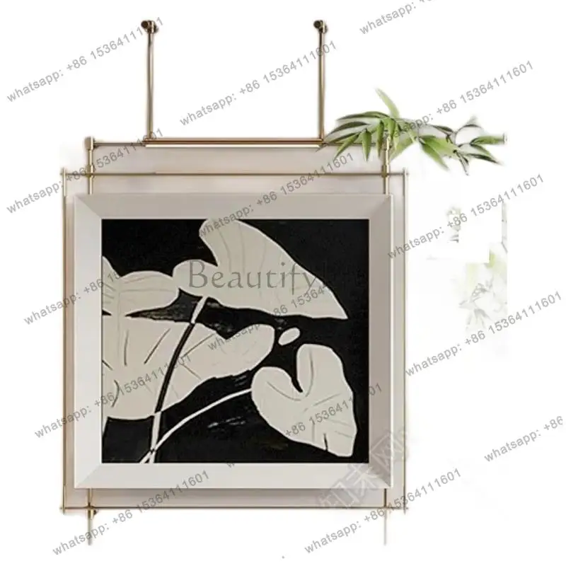 

Metal pole decorative painting abstract porch premium retro wall hanging