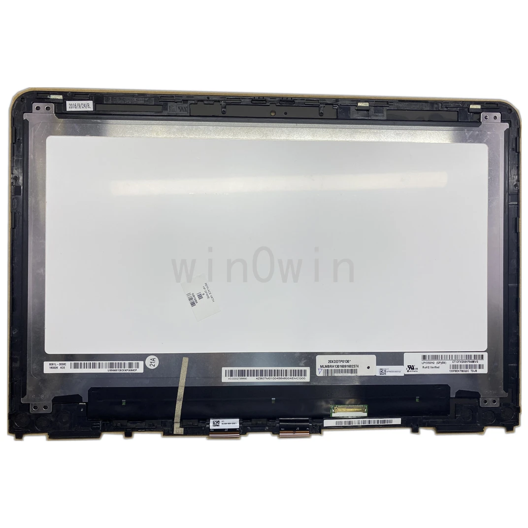 

LP133WH2 SPB6 LCD Screen Digitizer Assembly For HP Pavilion X360 13-U 13U 13-U119TU M3-U Series Frame 856018-001 1366X768