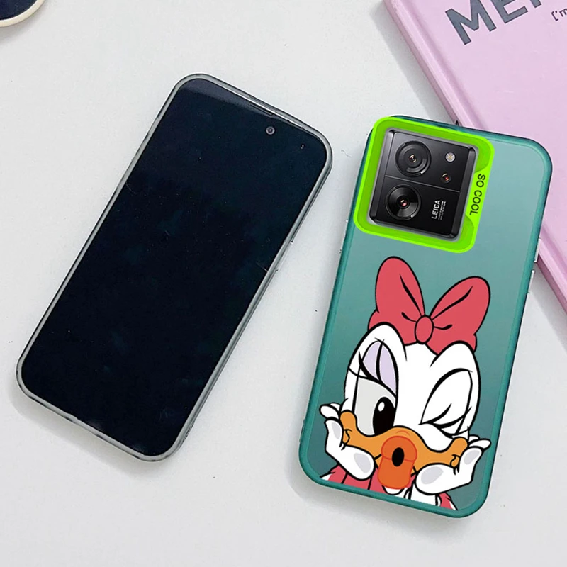Coque de téléphone Minnie Mouse Donald Duck Destroy AndrPhone, Xiaomi Mi 14T 13T 11 Lite Redmi 10 12 Note 10 11 12 Pro 4G Casque X5 Pro M5S Cover