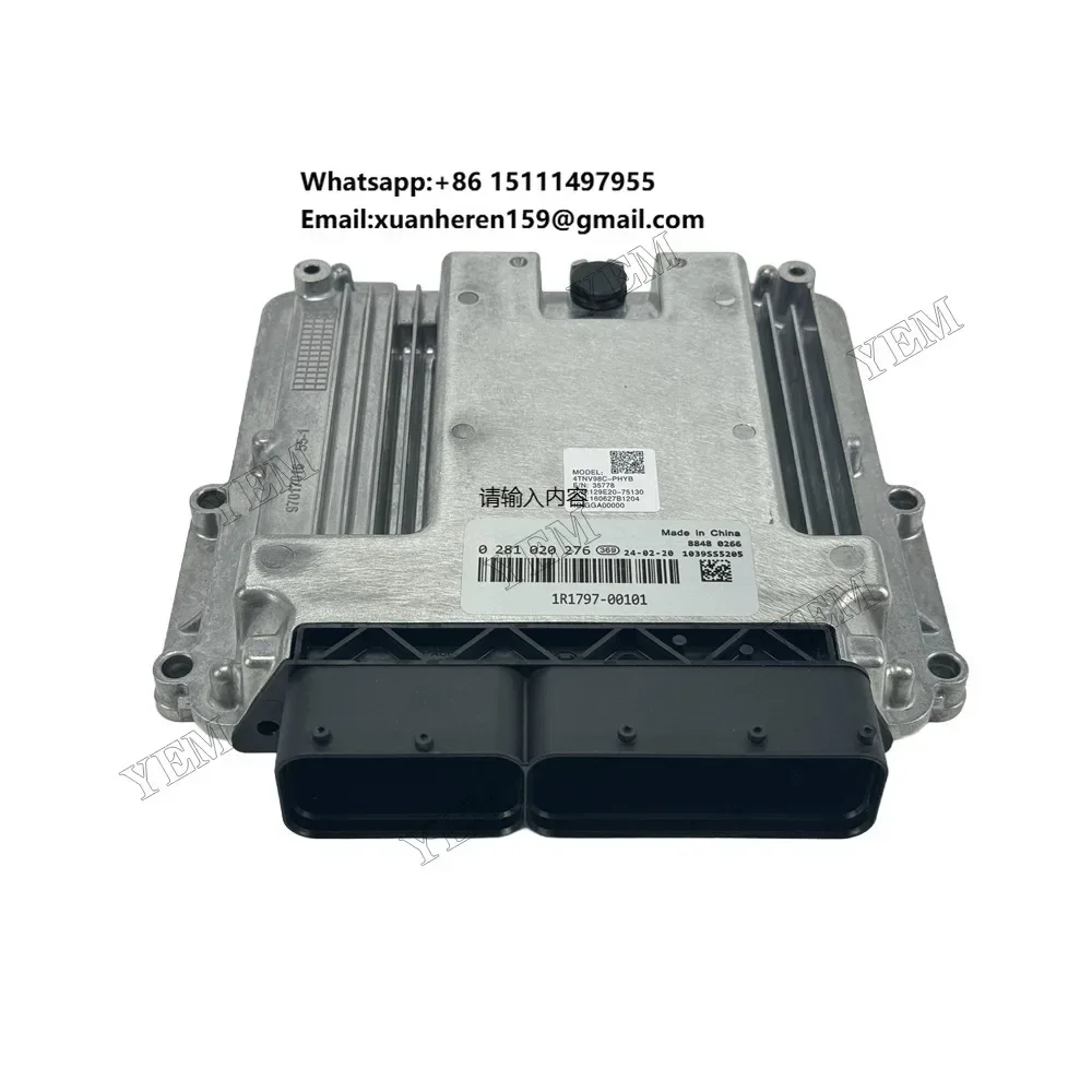 ECU 129C28-75130 0281020276 1R1797-00101 129E20-75130 160627B1204 GGA00000 Fit for Yanmar 4TNV98C Engine