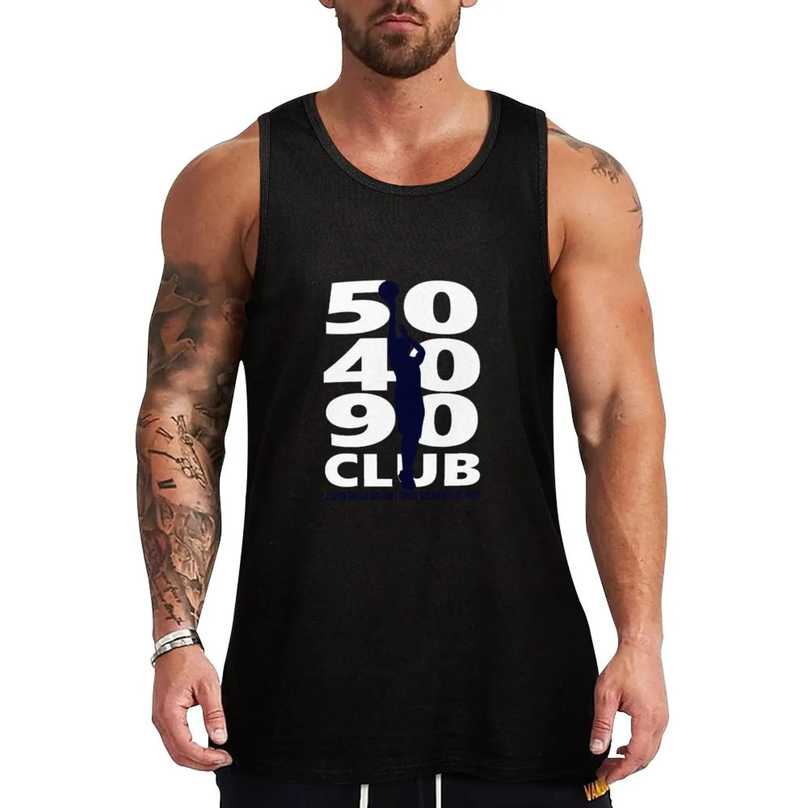 Elena Delle Donne 50-40-90 Club Tank Top Fitness men clothing singlet for men Muscle fit