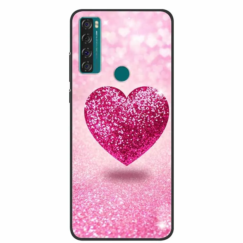 For TCL 20SE Case 20L+ 20L 20S Paint Soft TPU Silicone Phone Cover for TCL 20L Case  Coque20s 20 s T775H T774H TCL 20 se 20 Plus
