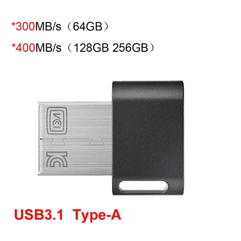 Флеш-накопитель SAMSUNG BAR/FIT/Plus USB 3.1 256 ГБ, 128 ГБ, 64 ГБ, металлическая флешка USB Type-C, USB 3.1, устройство хранения данных, USB-накопитель ... g512 logitech купить - №7