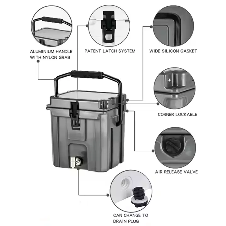 Zamrażarka obrotowa o pojemności 10 qt