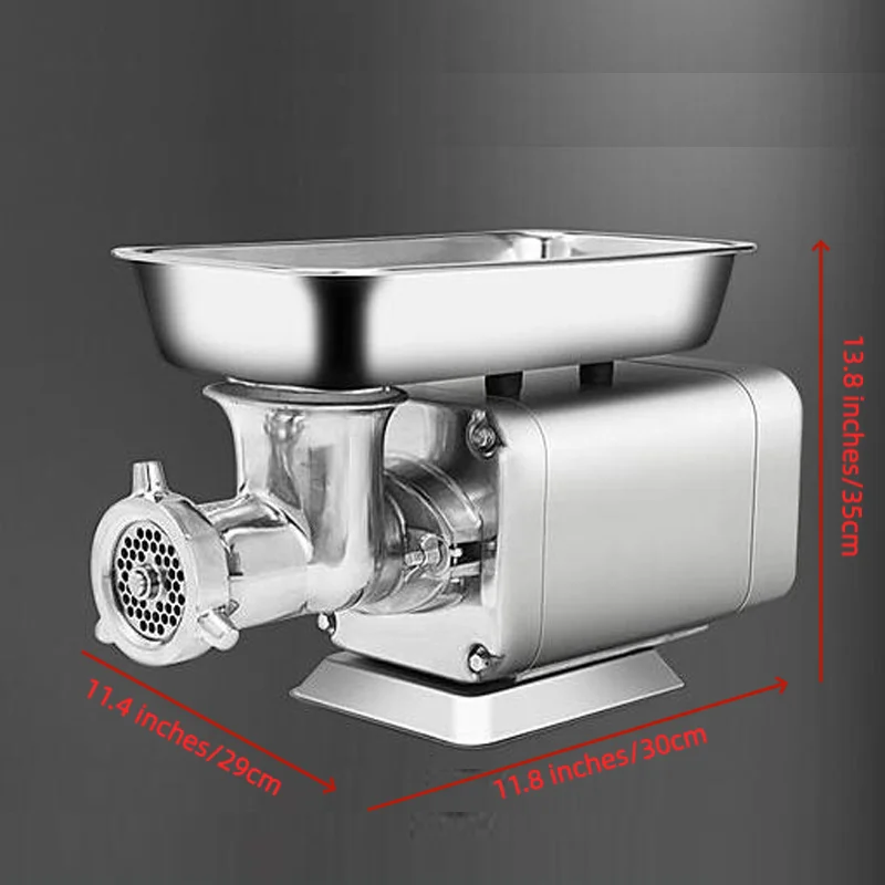 Commercial Electric Appliances Removable Easy To Clean Stainless Steel Meat Grinder Machine