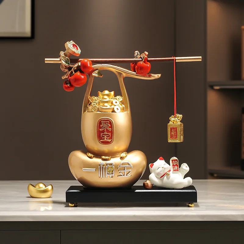 LH new Chinese high-end housewarming office opening gift decorations