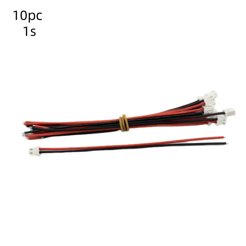 10pc 1S 2S 3S 4S 5S 6S 7S 8S 22AWG Lipo Battery Balance Charger Cable IMAX B6 Connector Plug Wire 10 15 20 30cm Single head wire - Image 14