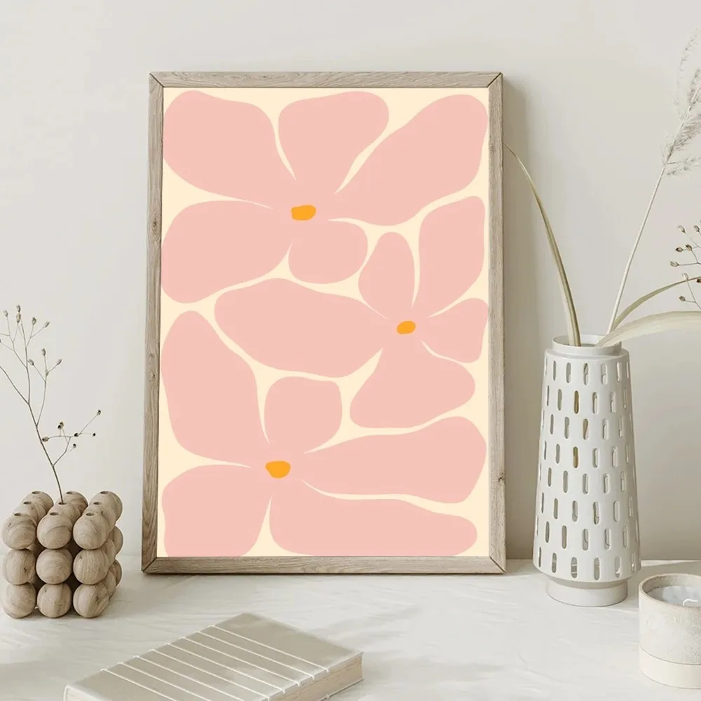 Henri Matisse Abstracte Kunst Bloemen Poster Kraft Club Bar Papier Vintage Poster Muurkunst Schilderij Slaapkamer Studie Stickers