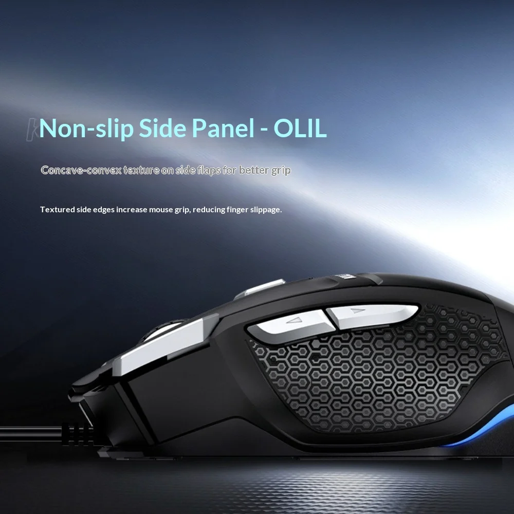 High DPI Gaming Mouse Wireless Dual Mode RGB Programmable Lightweight Ergonomic for PC Laptop Desktop Gamer Esports Daily Workin