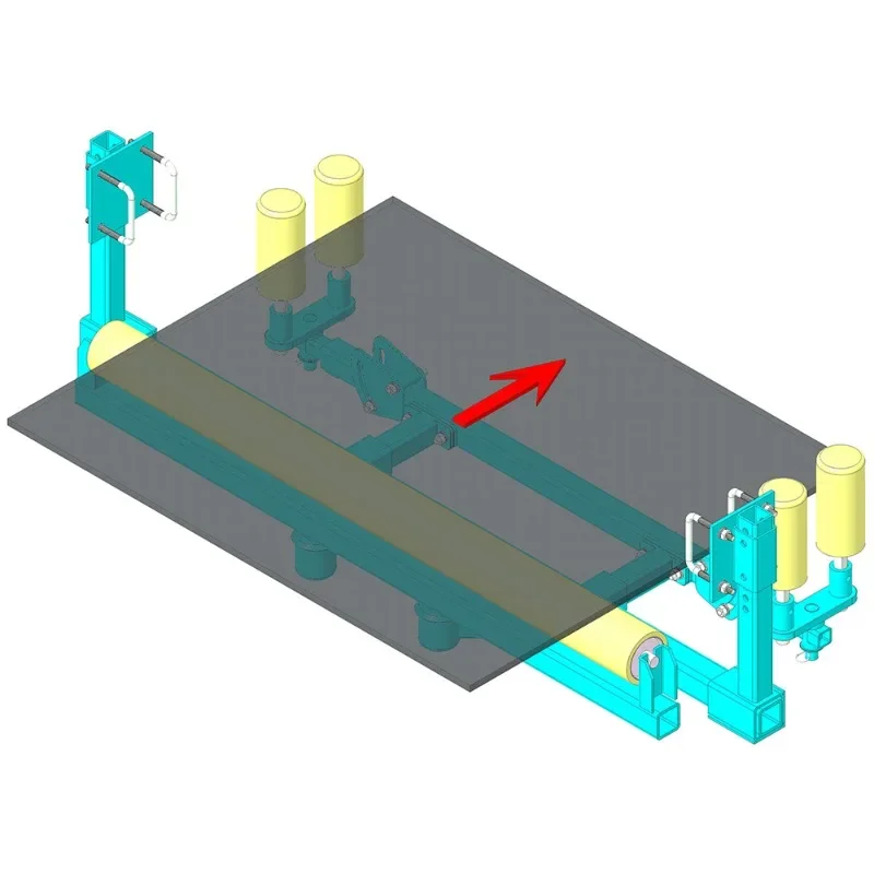 Fully Automatic Hydraulic Belt Correction Device New Condition Mining Conveyor Belt Adjusters Bidirectional Correction Equipment