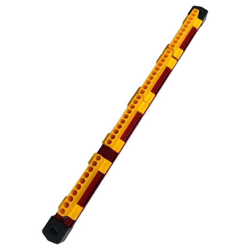 磁気ドリルビットホルダー40ホールストレージ磁気レールオーガナイザーラックあなたのドライバービットに迅速にアクセスするためにラック