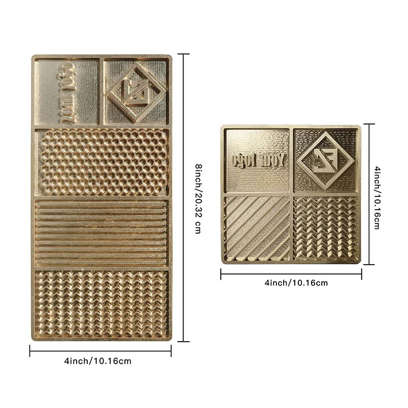 Factory Wholesale Custom Brass Ice Mold Can Be Customized With Pattern Size Ice Cube Diy