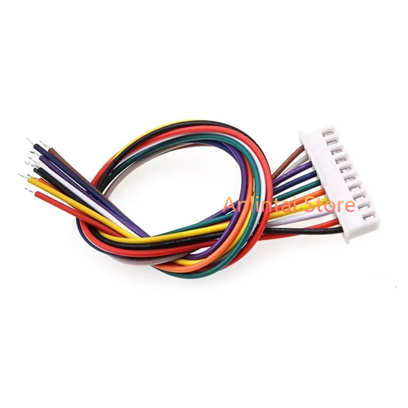 5PCS XH2.54MM Color electronic wire 2P 3P 4P 5P 6P 7P 8P 9P 10P 11P 12P 20CM Terminal wire Plug in connection wire 26AWG