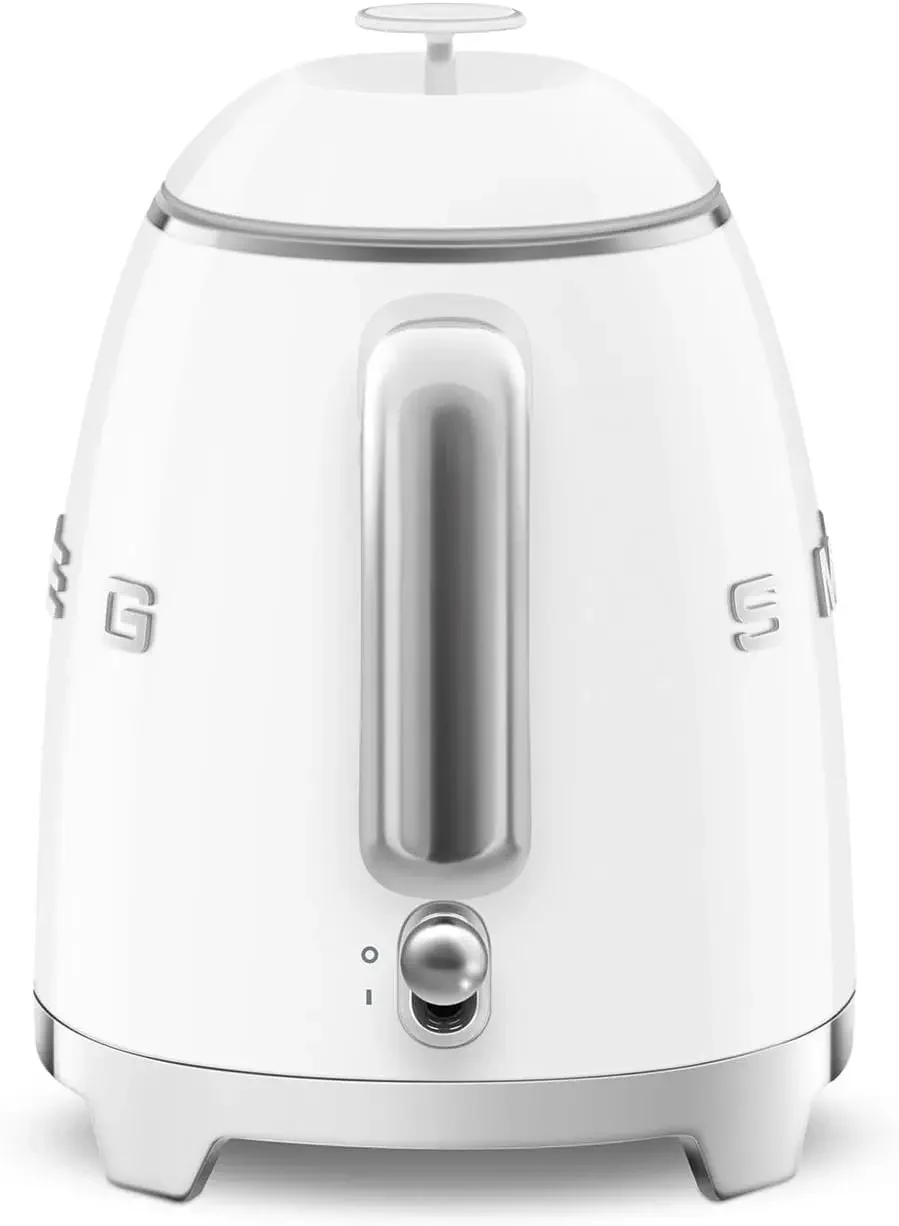 50's Retro Style 3 Cup Electric Mini Kettle White