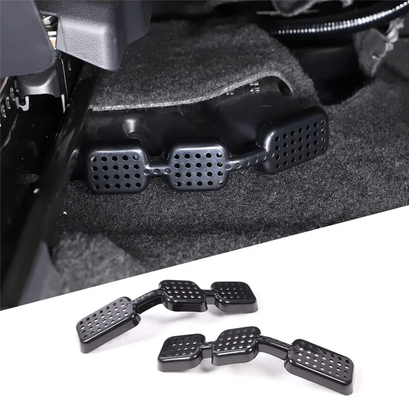 غطاء تدفق الهواء تحت المقعد ، شبكة حماية من التندرا لتنفيس الهواء ، توينا ، غطاء منفذ هواء السيارة ، 2 روض