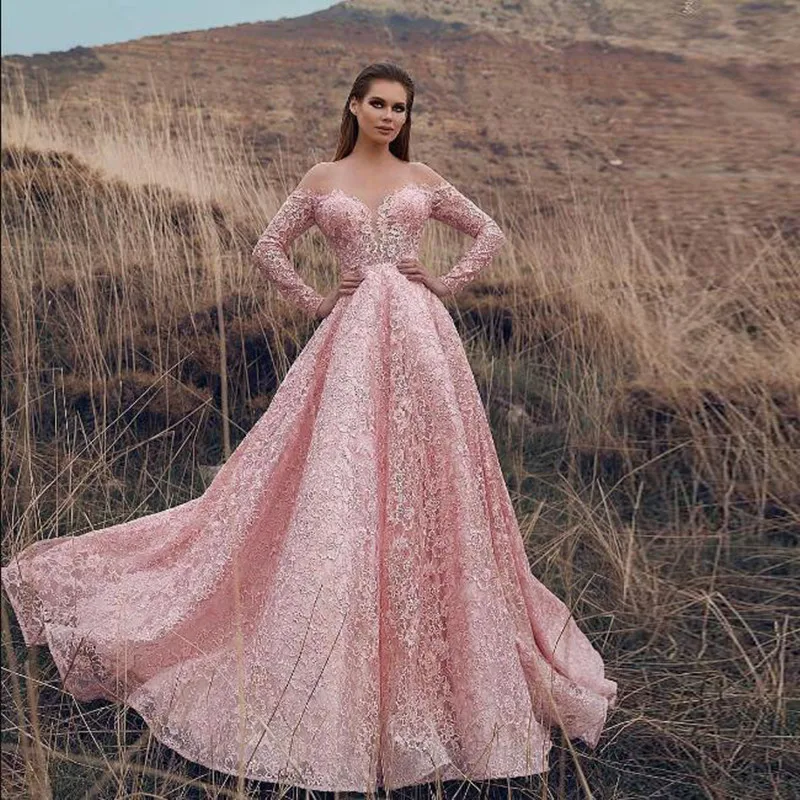 Damen-Tutu-Kleid Neues Braut-Schulterkleid Sexy Schwingendes Langes Hochzeitskleid