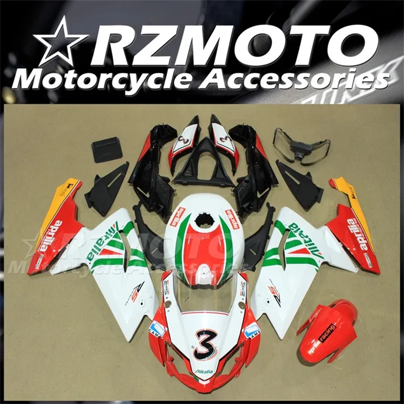 New ABS Fairings Kit Fit for Aprilia RS125 RS4 50 125 2006 2007 2008 2009 2010 2011 06 07 08 09 10 11 Bodywork Set Red Green 3