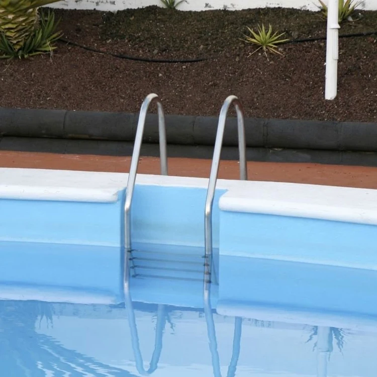 

Outdoor Accessories Pool Ladder SL Type 2-3-4-5 Steps Stainless Steel Ladder for Swimming Pool
