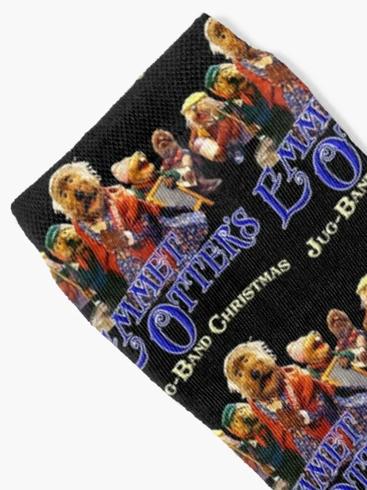 Emmet Otters Jug Band Christmas T-Shirt Socks sports stockings with print Girl'S Socks Men's