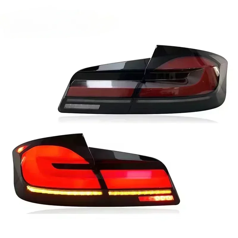 Auto Accessories LED Tail Lights for B-W 5 Series F10 F18 2011-2017 New Upgrade 2021 LCI Style Sequential Rear Lights