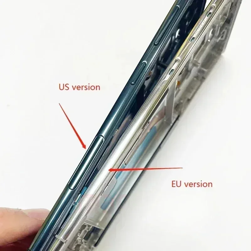 لهاتف سامسونج جالاكسي S24 الترا الإطار الأوسط + غطاء خلفي زجاجي مع أجزاء إصلاح عدسة الكاميرا #6