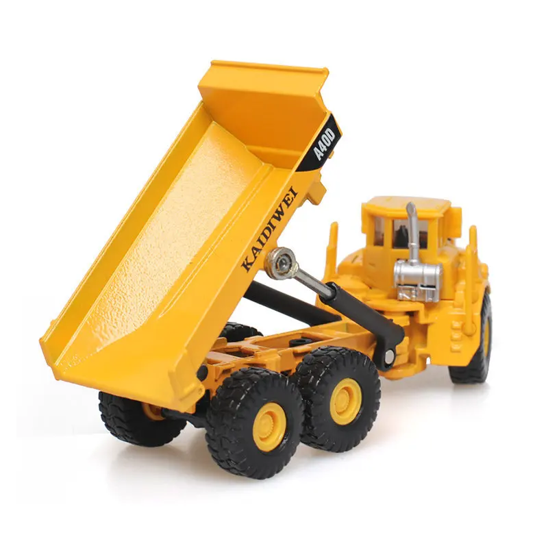 1/87 Dumper ribaltabile camion giocattolo modello di auto pressofuso metallo ingegneria camion veicolo collezione in miniatura regalo per bambini Kid Boys