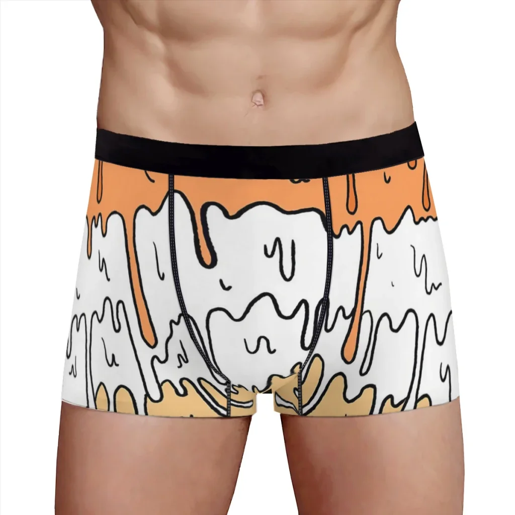 Pastel Kawaii Melting Butch Lesbian Pride LGBTQ Design  Underpants Homme Panties Men's Underwear Ventilate Shorts Boxer Briefs