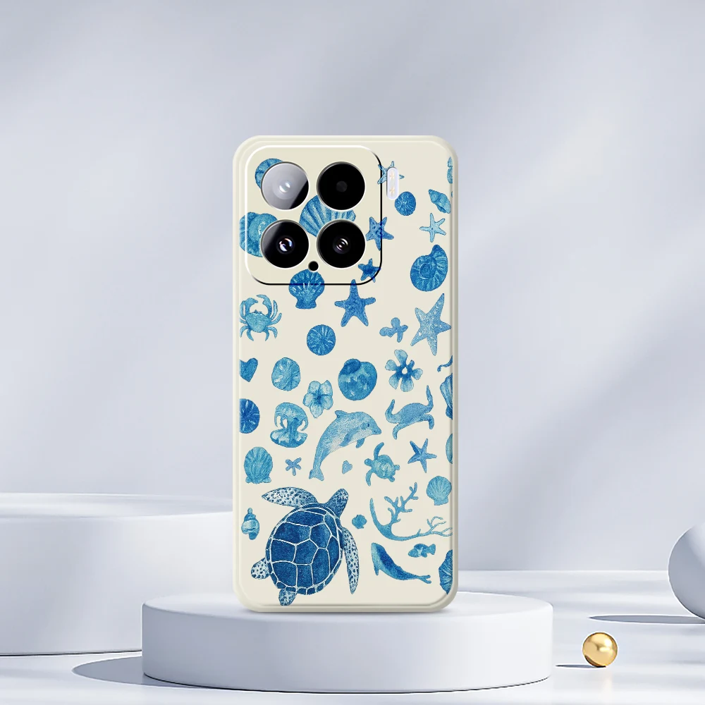 Custodia protettiva per telefono Ocean per Xiaomi Mi 15 Ultra Mi 14T 13T 12T 11T Pro Cover in silicone per Xiaomi Mi 13T Pro Mi 11T Pro Custodie