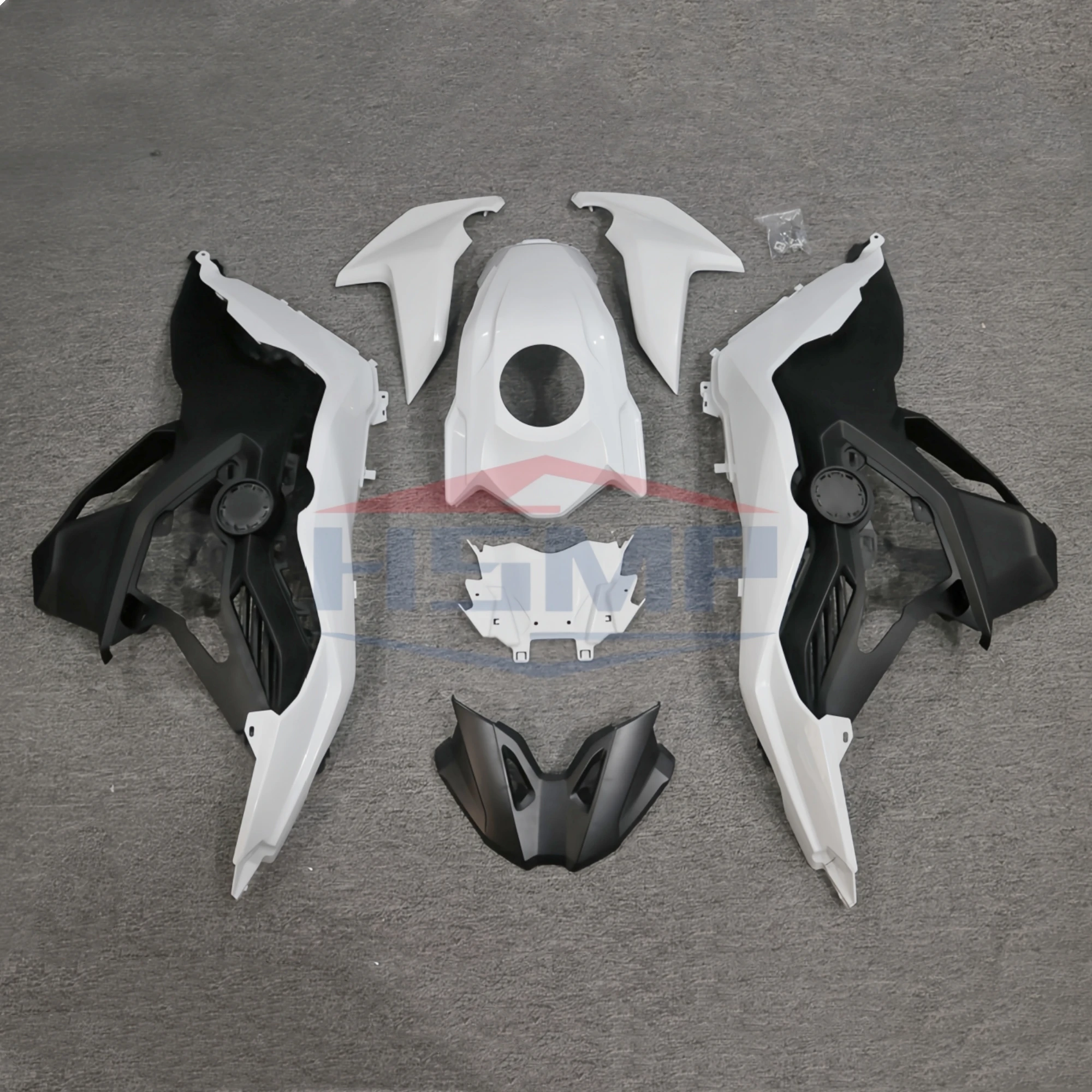 Motorcycle shell unpainted fairing suitable for BMW F750GS f750 gs F850GS 2019 2020 2021 2022 2023 ABS plastic body kit