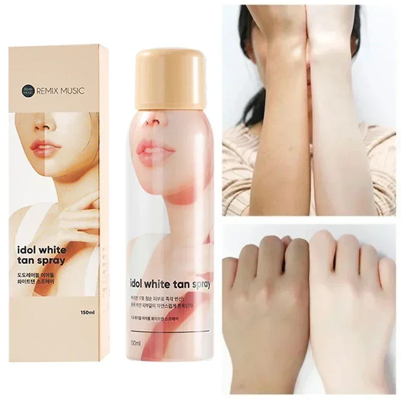 150ml Koreaanse Idol Spray Fleuren Whitening Hydraterende Bb Cream Base Gezicht Foundation Vloeibare Foundation Concealer