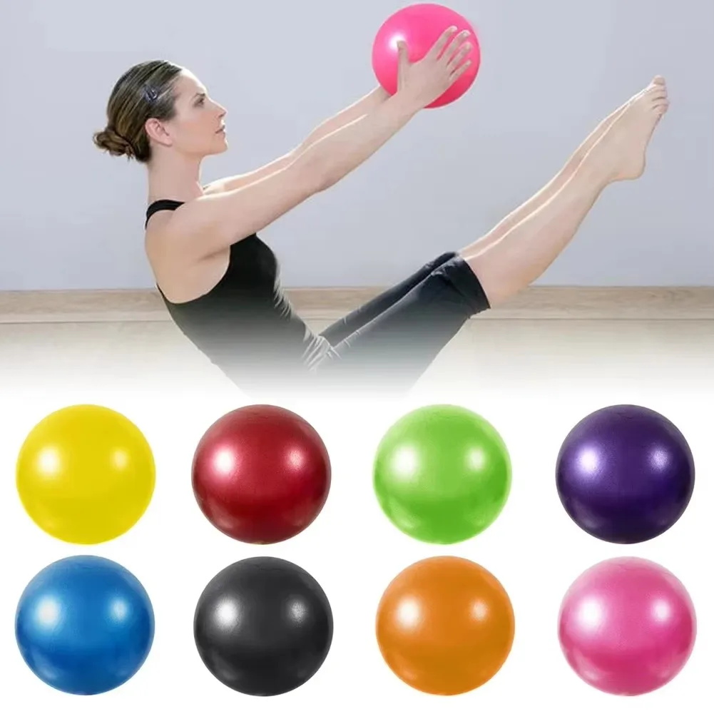 25CM New Yoga Pilates Ball Exercise Gymnastic Fitness Balance Gym Core Indoor Training Mini Balls Small Therapy Improves image 3