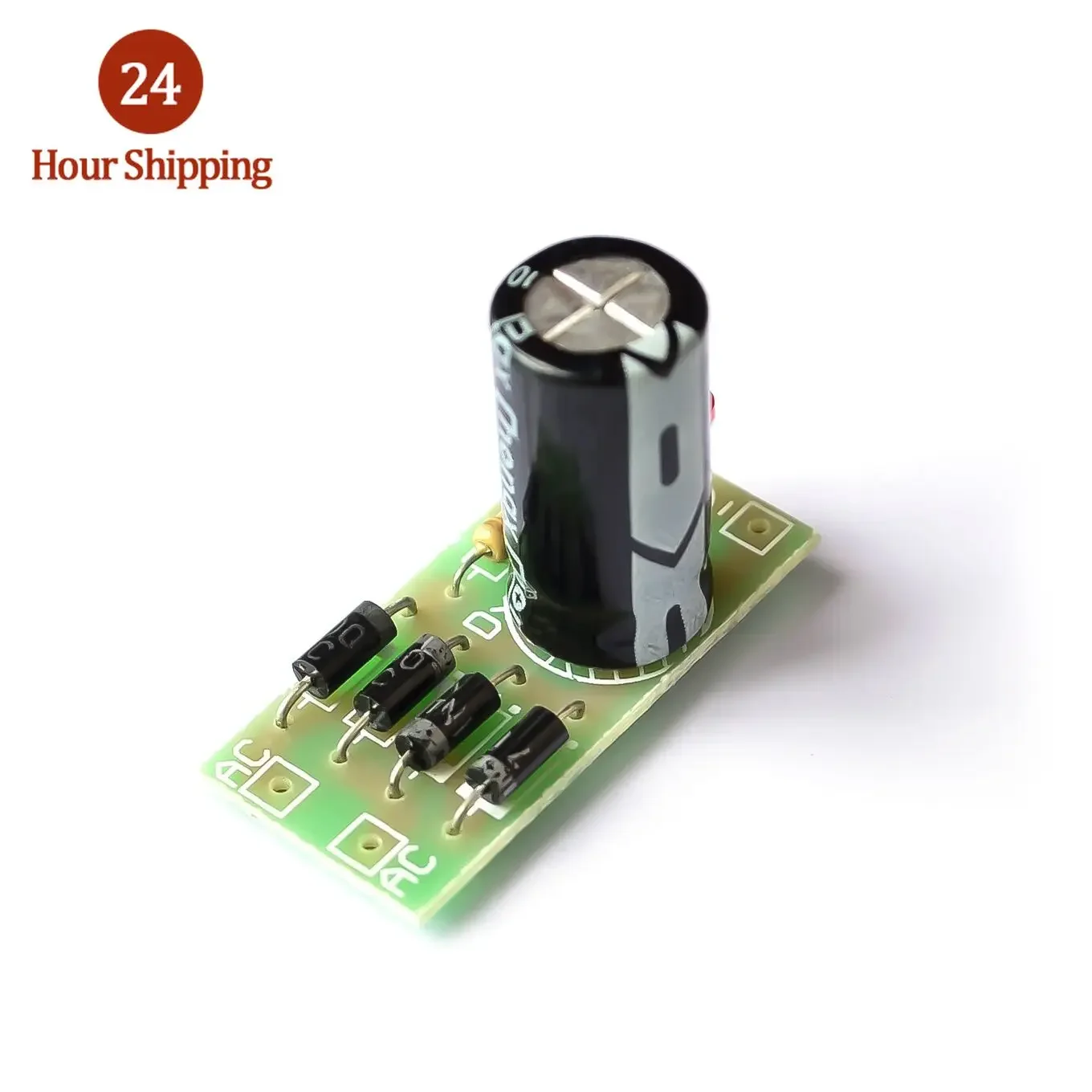 AC to DC power conversion module 1N4007 full bridge rectifier filter 12V 1A AC DC converter