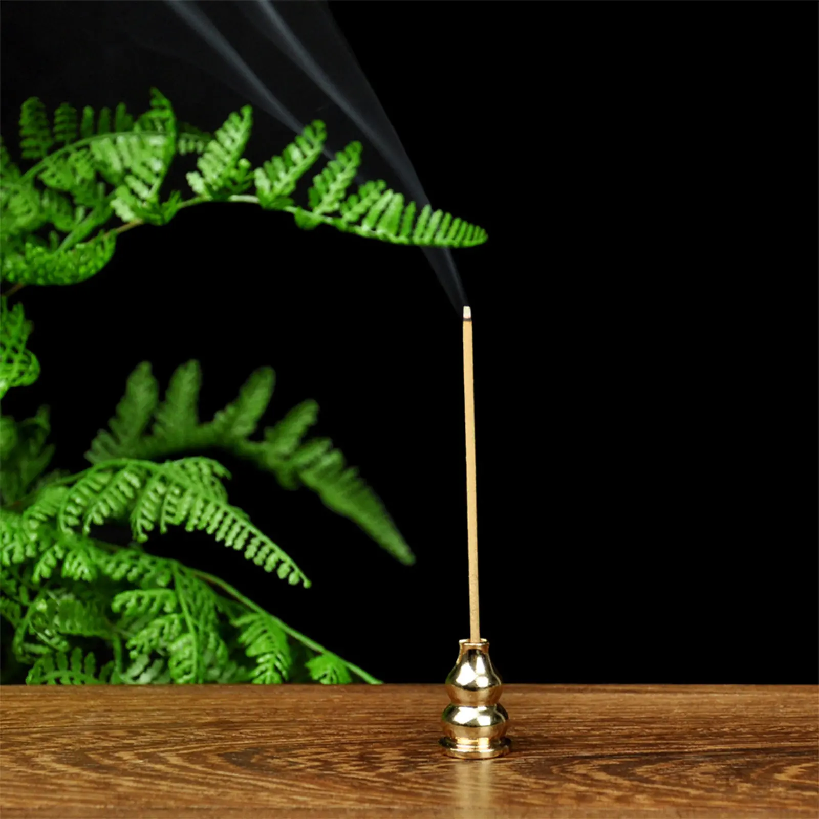 

5Pcs Copper Incense Holder Fine Workmanship Desktop Decor Practical Indoor Incense Burning Stand Desktop Decor