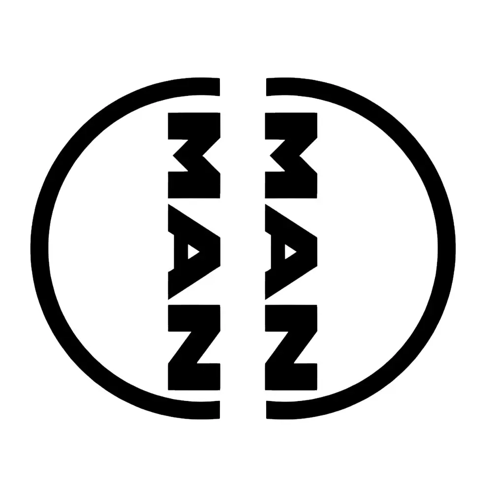 MAN 트럭 창 데칼 쌍 세트, TGX TGS TGA 2 개