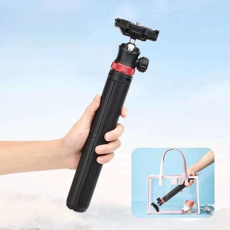 

Extended tripod mobile phone anti-shake selfie stick artifact micro-single SLR portable gimbal support