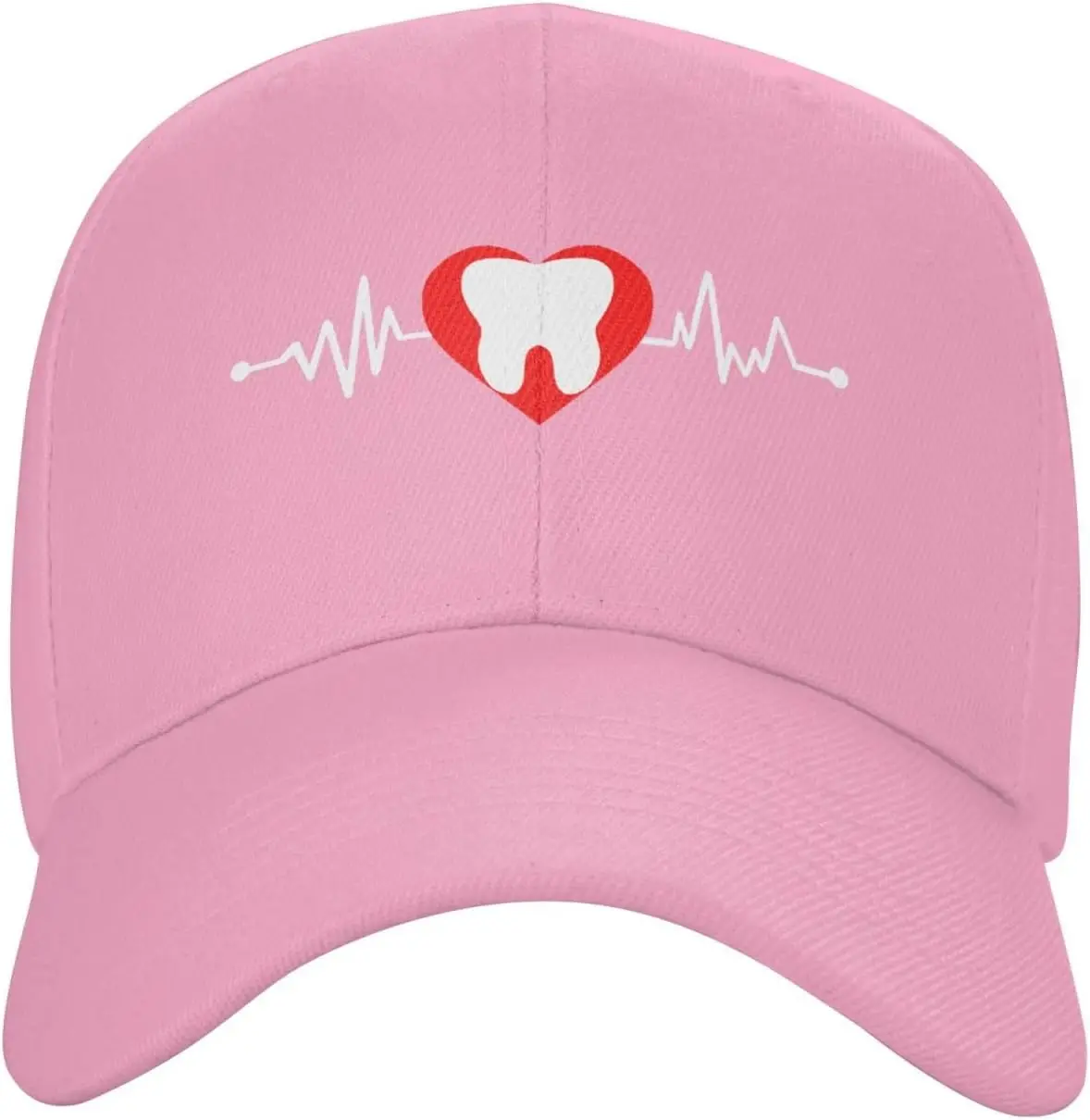 

Dental Heartbeat EKG Зубная медсестра Стоматолог Бейсбольная кепка Регулируемая полиэстеровая уличная повседневная кепка